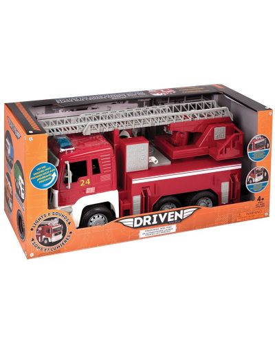 Jucarie pentru copii Battat Driven - Camion de pompieri, cu sunet si lumini - 2