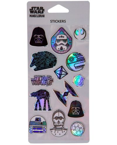 Stickere Pop Up Cool Pack Negru - Disney 100, Star Wars, asortiment - 1