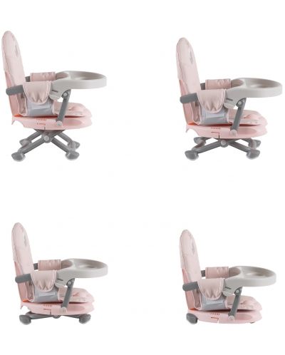 Inaltator scaun de masa pentru copii Cangaroo - Kiwi, roz - 5