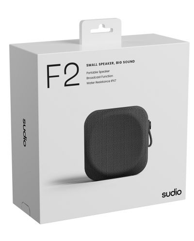 Difuzor portabil Sudio - F2, negru - 3
