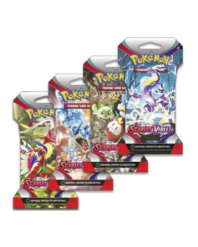 Pokemon TCG: Scarlet & Violet Sleeved Booster	 - 2