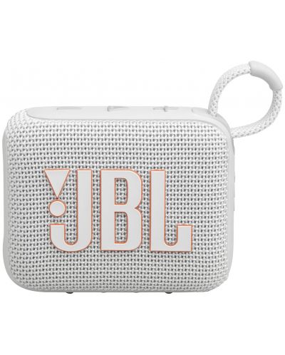 Boxă portabilă JBL - Go 4, albă - 1