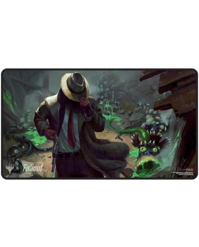 Pad pentru joc de cărți Ultra Pro Playmat: Magic The Gathering, Fallout - Mysterious Stranger - 1