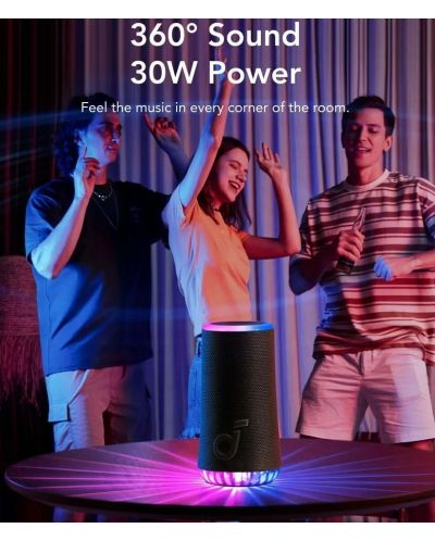 Boxă portabilă Anker - SoundCore Glow, Blue - 4