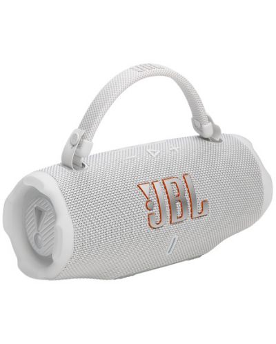 Difuzor portabil JBL - Charge 6, impermeabil, alb | Ozone.ro