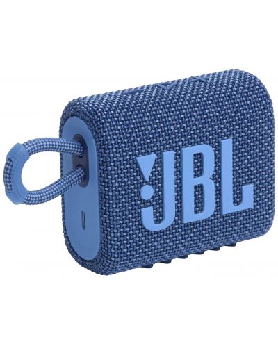 Boxă portabilă JBL - Go 3 Eco, albastru - 3