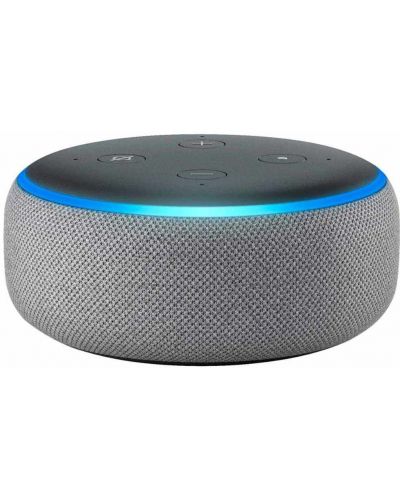 Boxa portabila Amazon - Echo Dot 3, Alexa, gri - 1