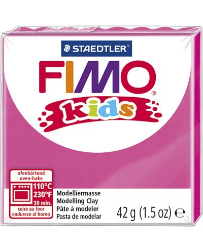 Pasta polimerica Staedtler Fimo Kids - roz - 1