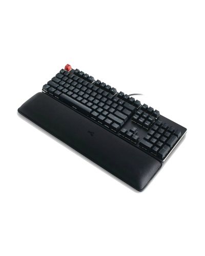 Mouse pad pentru incheietura mainii Glorious - Stealth, regular, full size, pentru tastatura neagra - 1