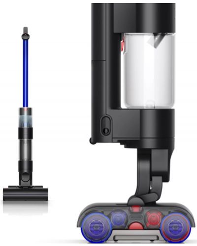 Mop electric Dyson - WR01 Wash G1, negru/albastru | Ozone.ro