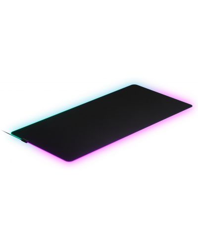 Mousepad SteelSeries - QcK Prism Cloth 3 XL, moale, negru - 1