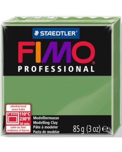 Argila polimerica Staedtler - Fimo Professional, verde inchis, 85 g - 1