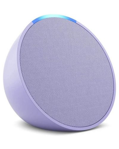 Boxă smart Amazon - Echo Pop, Lavender Bloom - 1
