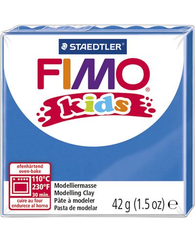 Pasta polimerica Staedtler Fimo Kids -  albastra - 1