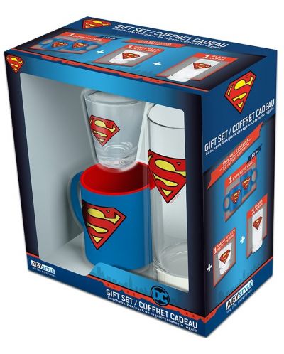 Set cadou ABYstyle DC Comics: Superman - Logo - 1