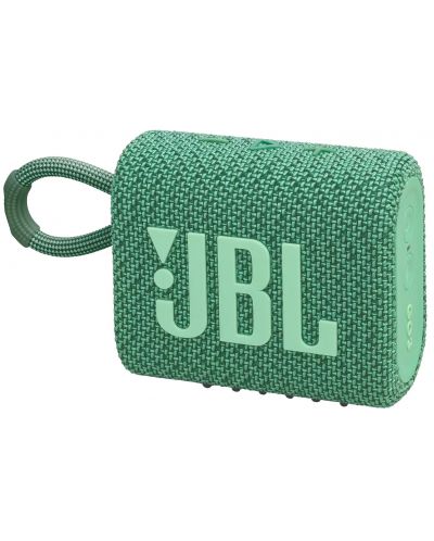 Boxă portabilă JBL - Go 3 Eco, verde - 3