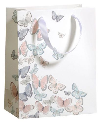 Pungă cadou Zoewie - Butterflies, 22.5 x 9 x 17 cm - 1