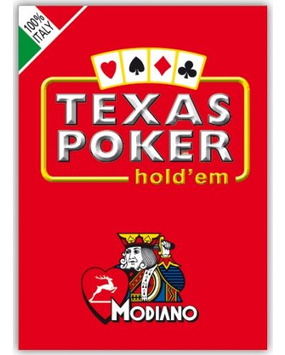 Carti de poker Texas Hold’em Poker - spate rosu - 1