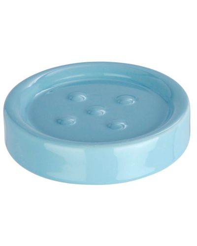 Suport pentru săpun Wenko - Ceramică, 11 x 2,5 cm, albastru - 1