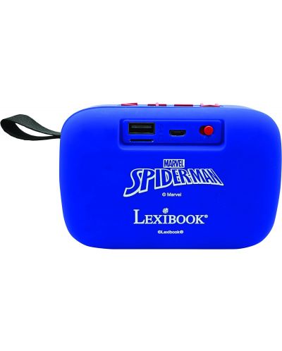 Boxa portabila Lexibook - Spider-Man BT018SP, albastru /roșu - 3