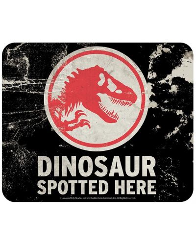 Mouse pad ABYstyle Movies: Jurassic World - Caution Dinosaur 	 - 1