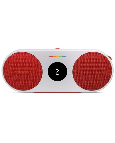 Boxă portabilă Polaroid - P2, roșie/albă - 1