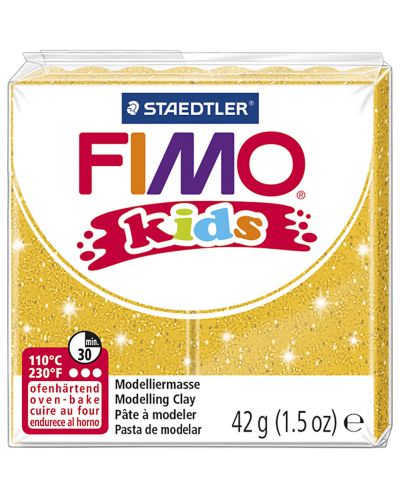 Pasta polimerica Staedtler Fimo Kids - culoare aurie - 1