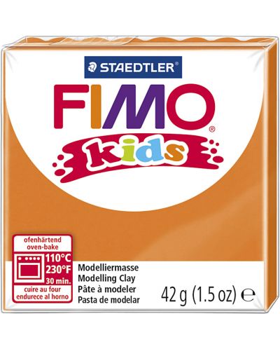 Pasta polimerica Staedtler Fimo Kids - portocalie - 1