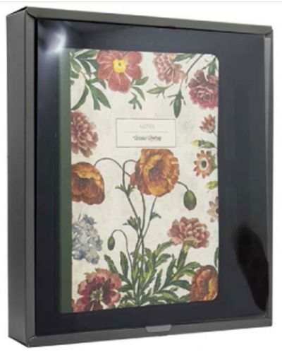 Set cadou Victoria's Journals Florals - Poppy, 4 piese, în cutie - 2