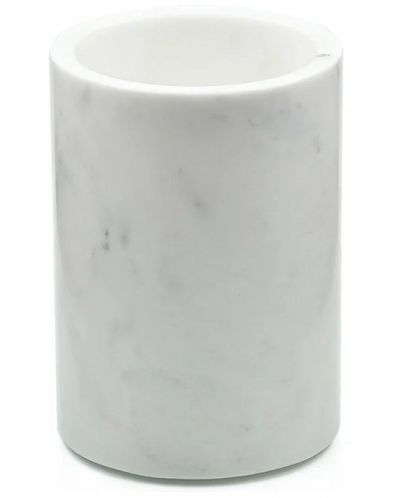Suport pentru periuță de dinți Wenko - Onyx, 7 x 12,5 cm, marmură albă - 1