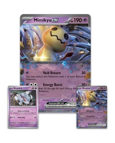 Pokemon TCG: Mimikyu ex Box	 - 3