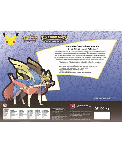Pokemon TCG: 25th Anniversary - Pin Box | Ozone.ro