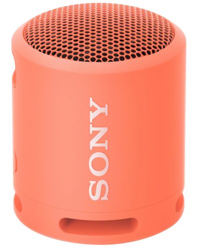 Boxa portabila Sony - SRS-XB13, impermeabila, portocalie - 1