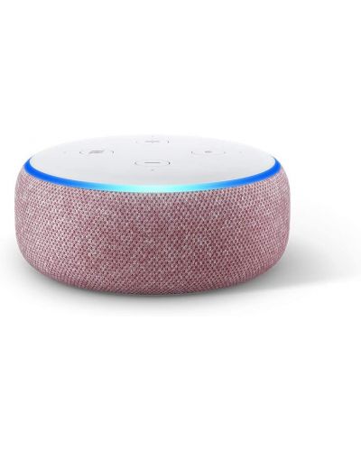 Boxa portabila Amazon - Echo Dot 3, Alexa, lila - 1
