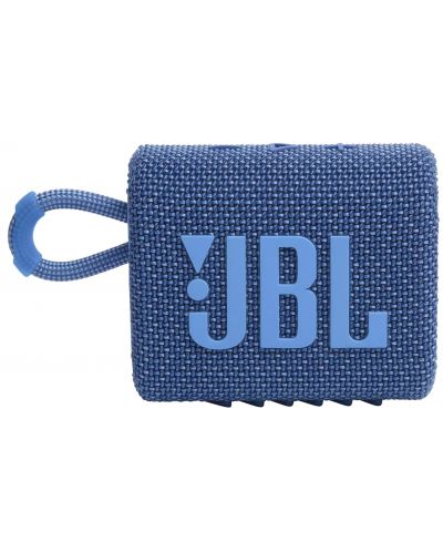 Boxă portabilă JBL - Go 3 Eco, albastru - 5