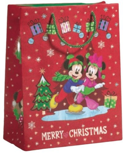 Pungă cadou Zoewie Disney - Mickey and Minnie, 26 x 13.5 x 33.5 cm - 1