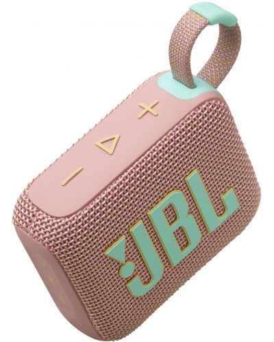 Boxă portabilă JBL - Go 4, roz - 4