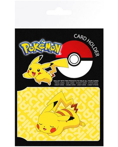 Portofel pentru carduri GB Eye Games: Pokemon - Resting Pikachu - 3