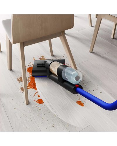 Mop electric Dyson - WR01 Wash G1, negru/albastru | Ozone.ro