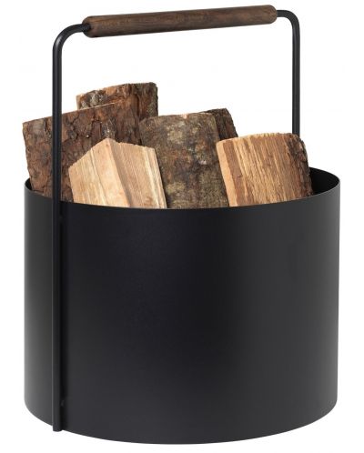 Suport pentru lemn cu maner maro Blomus - Ashi, 35 х 45 cm - 2