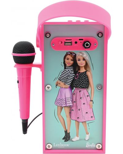 Boxa portabila Lexibook - Barbie BTP180BBZ, roz - 3