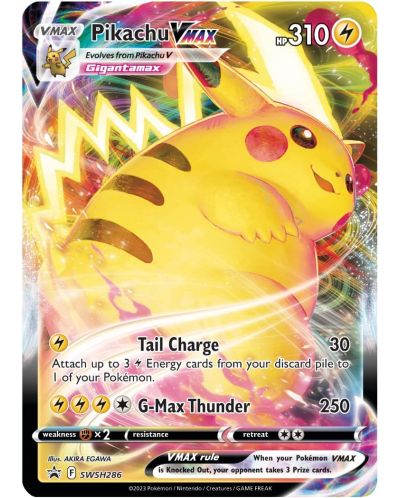 Pokemon TCG: Sword & Shield Crown Zenith Pikachu VMAX Special