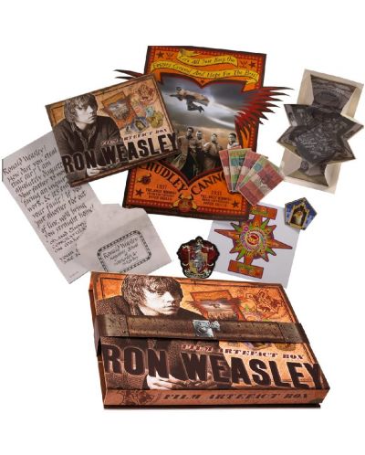 Set cadou The Noble Collection Movies: Harry Potter - Ron Weasley Artefact Box	 - 2