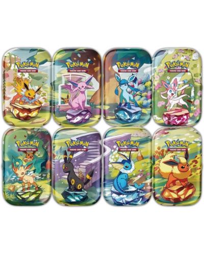 Pokemon TCG: Scarlet & Violet Prismatic Evolutions 8.5 Mini Tins