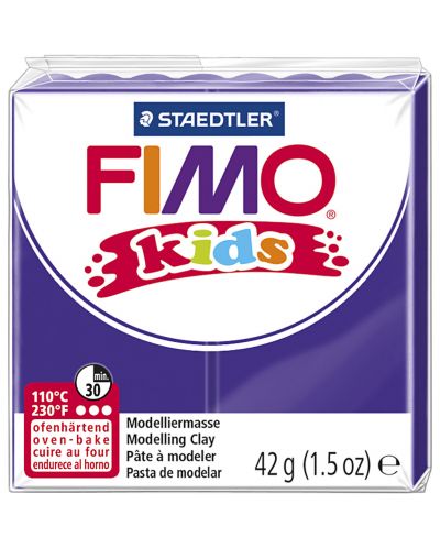 Pasta polimerica Staedtler Fimo Kids - culare mova - 1