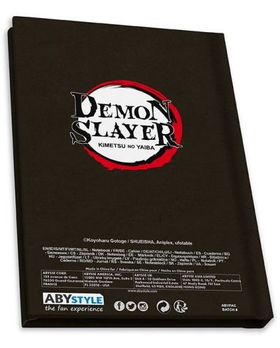 Set cadou ABYstyle Animation: Demon Slayer - Tanjiro - 7