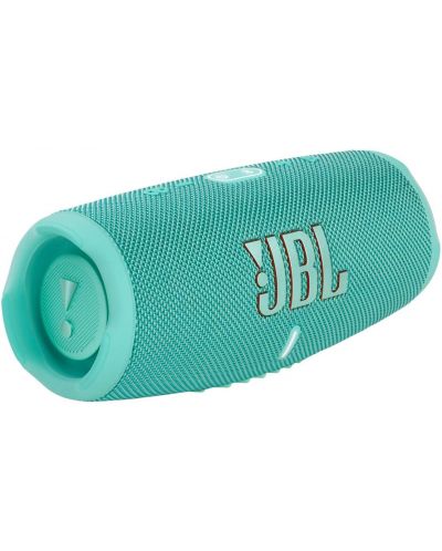 Boxa portabila JBL - Charge 5, albastru deschis - 5