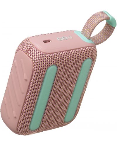 Boxă portabilă JBL - Go 4, roz - 7