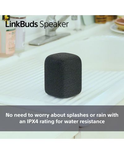 Boxa portabila Sony - LinkBuds Speaker, IPX4, gri | Ozone.ro