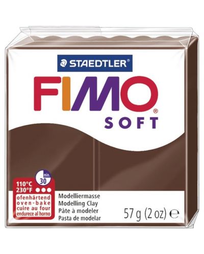 Argila polimerica Staedtler Fimo Soft, 57 g, ciocolata 75 - 1